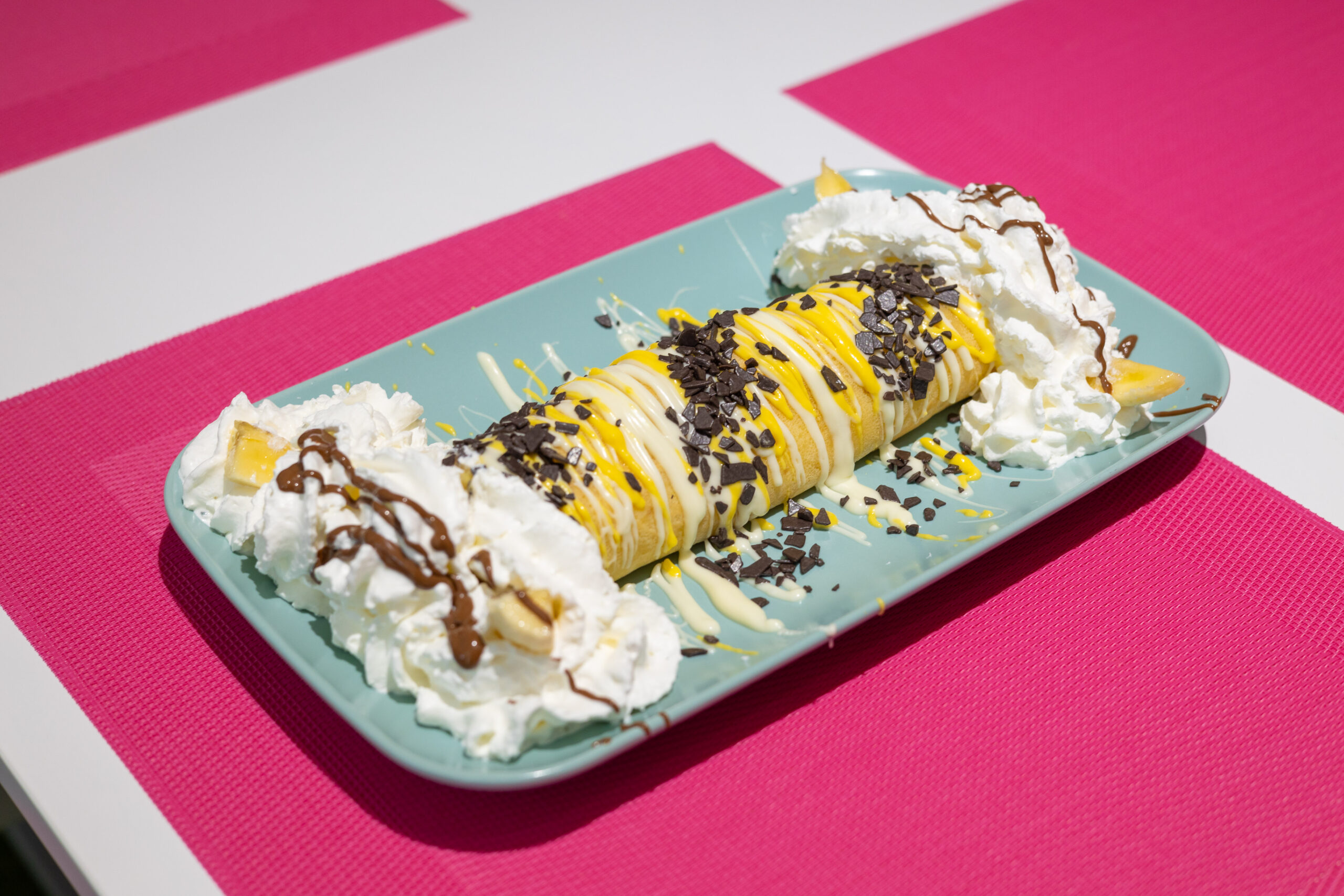 banana split palačinak